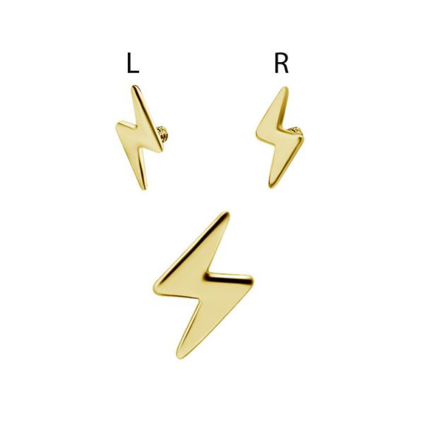 24K GOLD PVD TITANIUM INTERNAL MICRO ATTACHMENT (FLASH)