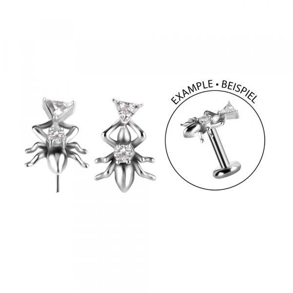 CoCr NF THREADLESS ANT ATTACHMENT SET W. PREMIUM ZIRCONIA