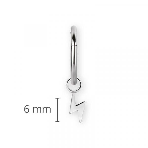STEEL FLASH CHARM FOR HINGED SEGMENT RINGS