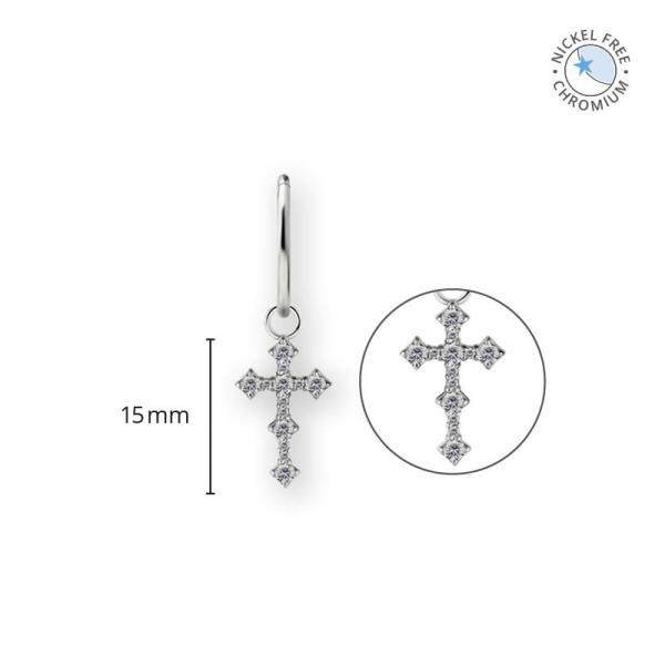 CoCr NF CROSS CHARM SET W. PREMIUM ZIRCONIA