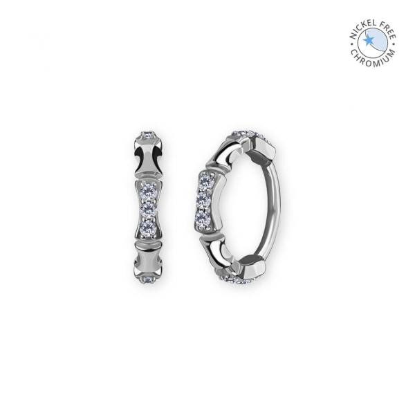 CoCr NF HINGED SEGMENT RING SET W. PREMIUM ZIRCONIA