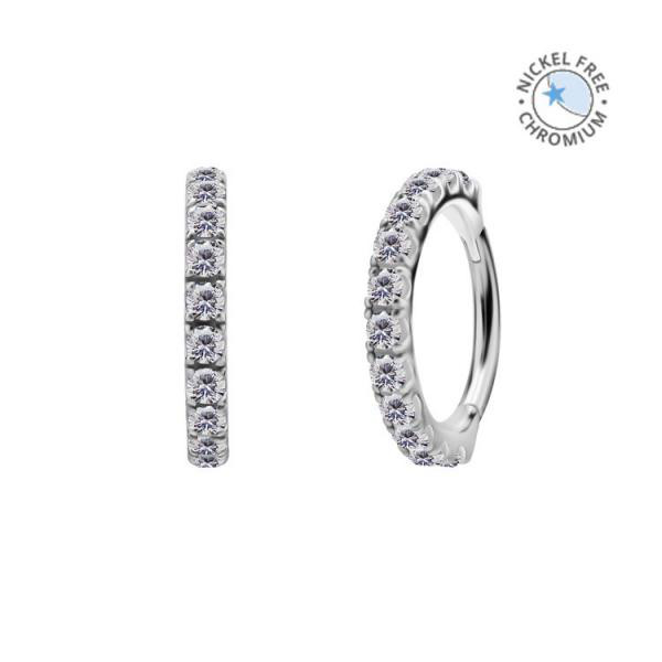 CoCr NF HINGED SEGMENT RING SET W. PREMIUM ZIRCONIA