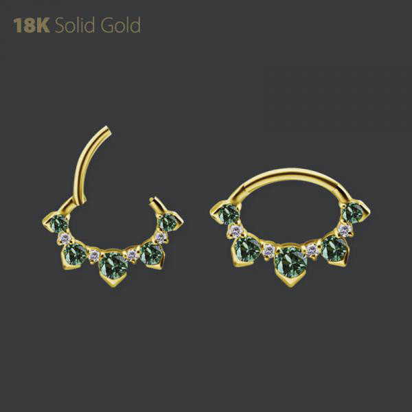 18K GOLD JEWELED DAITH CLICKER SET WITH PREMIUM NANO GEMS
