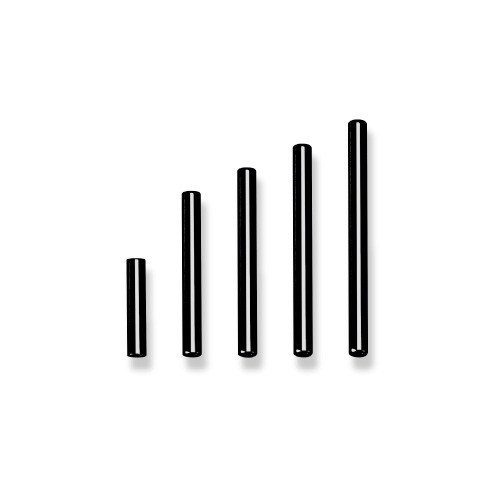 BLACK PVD TITANIUM INTERNAL STRAIGHT BARBELL PINS