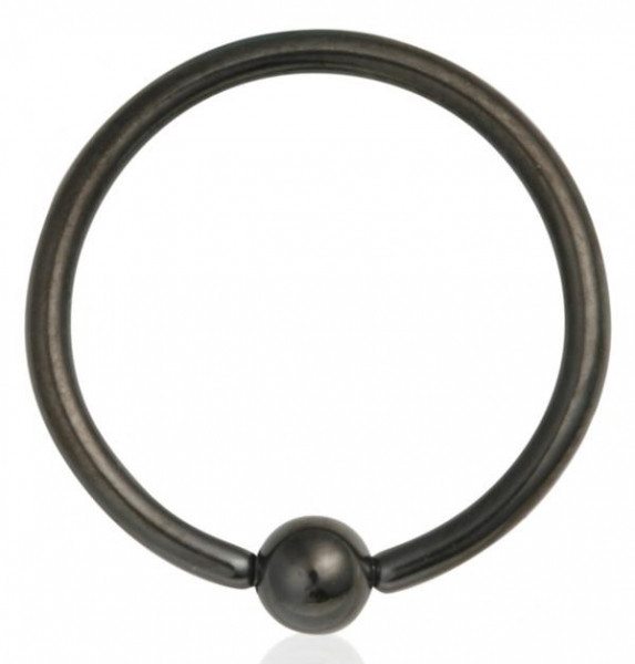 BLACK PVD SS316L BALL CLOSURE RINGS