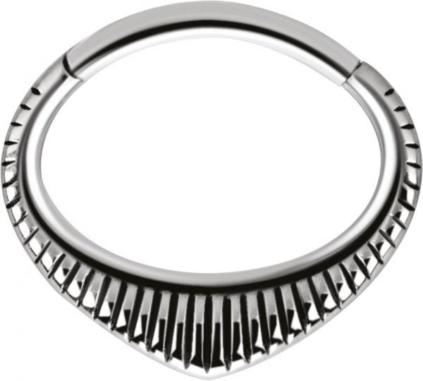 SS316L HINGED SEPTUM AND DAITH CLICKER