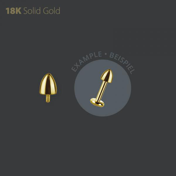 18K GOLD SPIKE MICRO ATTACHMENT