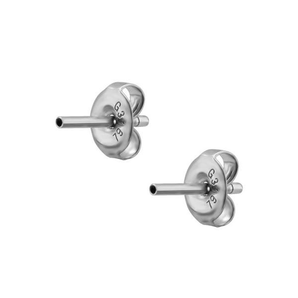 SS316L INTERNAL EARSTUD PIN BY PAIR (0.8MM INT.)