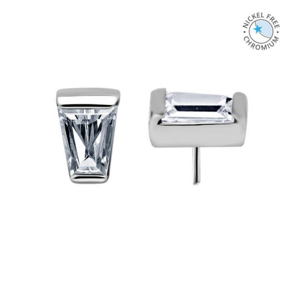 CoCr NF THREADLESS TAPPER BAGUETTE ATTACHMENT SET W. PREMIUM ZIRCONIA
