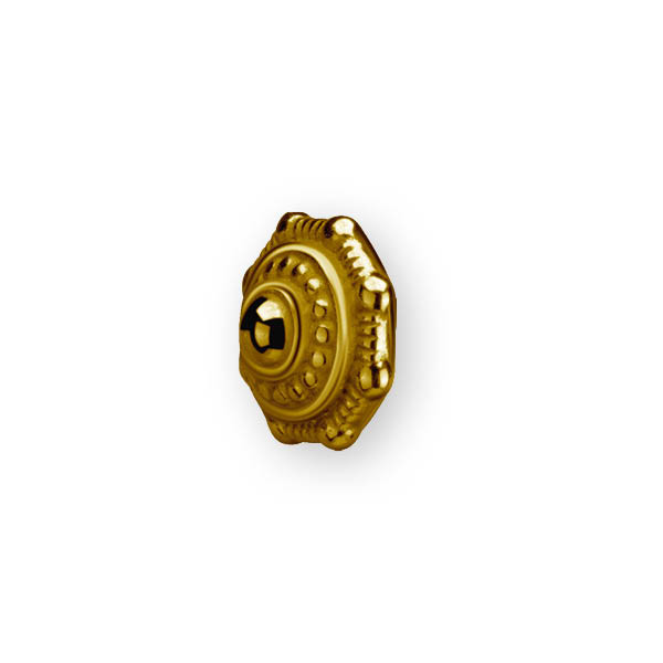 24K GOLD PVD SS316L TONGUE BARBELLS TRIBAL ATTACHMENT