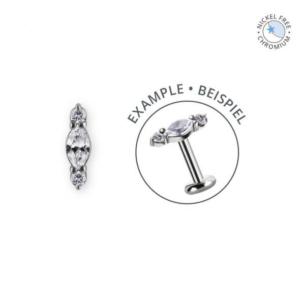 CoCr NF INTERNAL MICRO ATTACHMENT SET W. PREMIUM ZIRCONIA