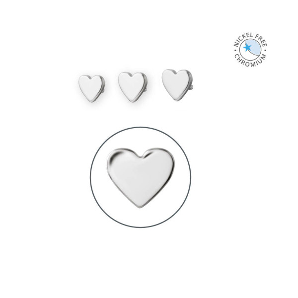 CoCr PVD TITANIUM INTERNAL MICRO ATTACHMENT (HEART)