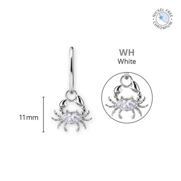 CoCr NF CRAB CHARMS SET W. PREMIUM ZIRCONIA