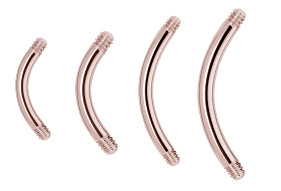 ROSE GOLD PVD SS316L PINS