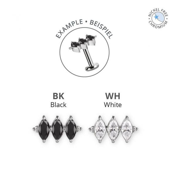 CoCr NF INTERNAL MICRO ATTACHMENT SET W. PREMIUM ZIRCONIA