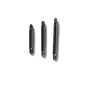 BLACK PVD SS316L BARBELL PINS