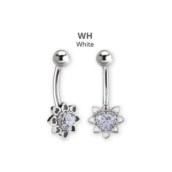 SS316L INTERNAL BANANA SET W. PREMIUM ZIRCONIA