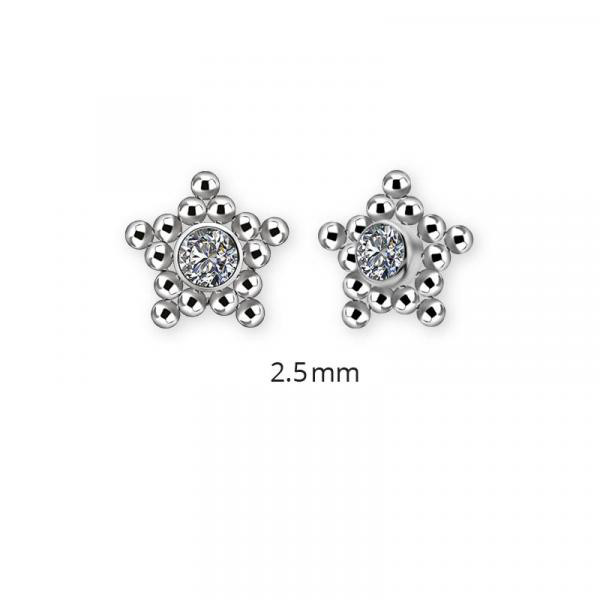 TITANIUM CLUSTER INTERNAL MICRO ATTACHMENT SET W. PREMIUM ZIRCONIA (STAR)