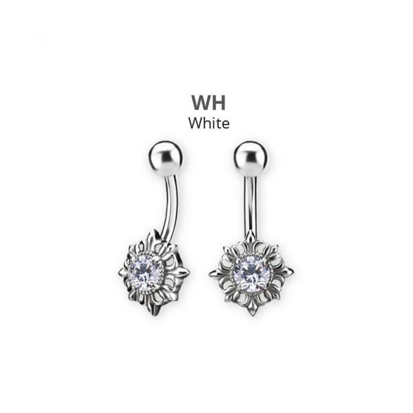 SS316L INTERNAL BANANA SET W. PREMIUM ZIRCONIA