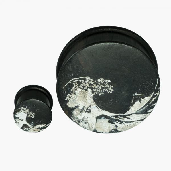 BLACK WOOD WHITE NAMI PLUG