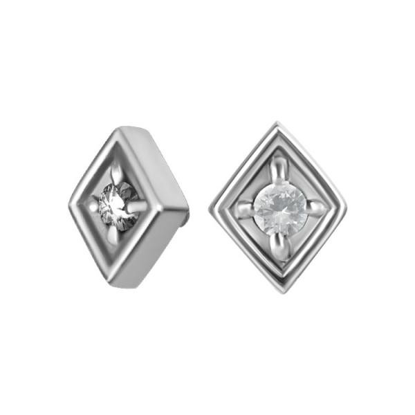 SS316L MICRO ATTACHMENT (SQUARE) W. PREMIUM GEMS