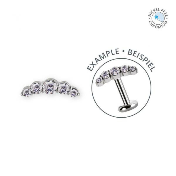 CoCr NF THREADLESS ATTACHMENT SET W. PREMIUM ZIRCONIA