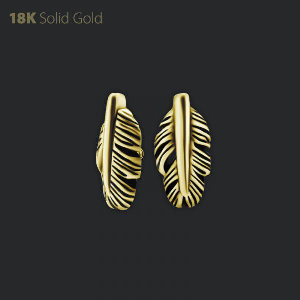18K GOLD FEATHER MICRO ATTACHMENT