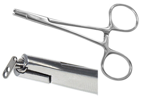 HEMOSTATS FOR DERMAL ANCHOR ATTACHMENT