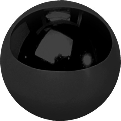 BLACK PVD SS316L 2,5MM MICRO BALLS