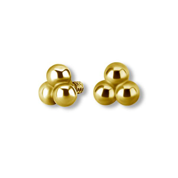 24K GOLD PVD SS316L MICRO ATTACHMENT (TRINITY)