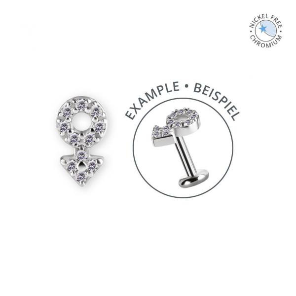 CoCr NF INTERNAL MICRO ATTACHMENT SET W. PREMIUM ZIRCONIA