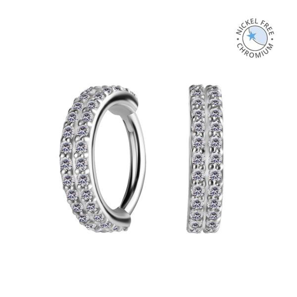 CoCr NF HINGED SEGMENT RING SET W. PREMIUM ZIRCONIA