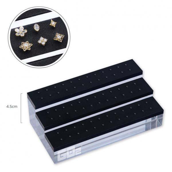 ACRYLIC DISPLAY BLOCKS FOR INTERNAL ATTACHMENTS (SET 3X24PCS)