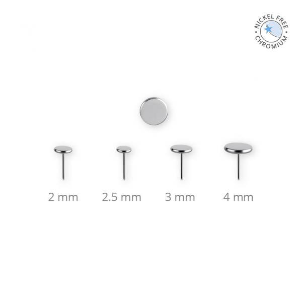 CoCr PVD TITANIUM THREADLESS DISC ATTACHMENT