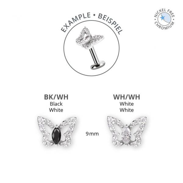 CoCr NF INTERNAL MICRO ATT. BUTTERFLY SET W. PREMIUM ZIRCONIA