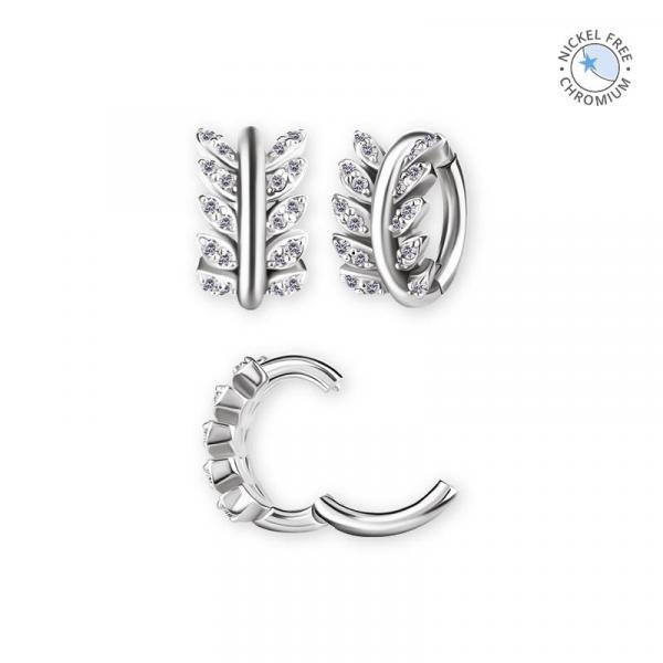 CoCr NF OVAL BELLY CLICKER SET W. PREMIUM ZIRCONIA