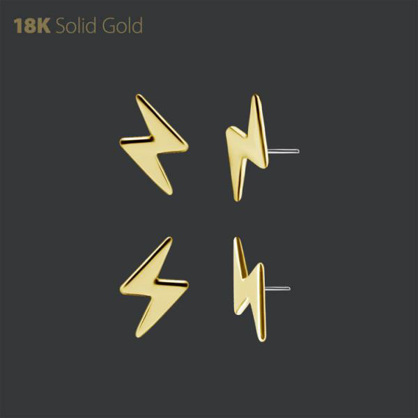 18K GOLD THREADLESS FLASH ATTACHMENT