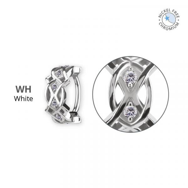CoCr NF HINGED SEGMENT RING SET W. PREMIUM ZIRCONIA