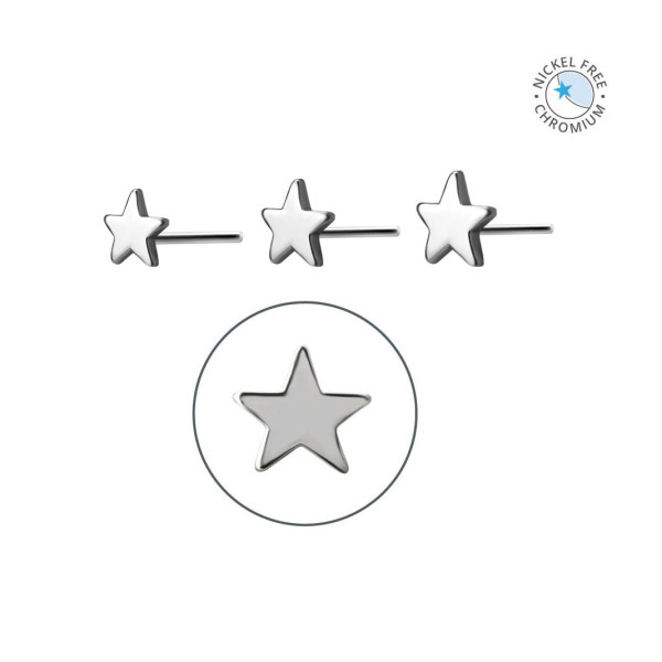 CoCr PVD TITANIUM THREADLESS ATTACHMENT (STAR)