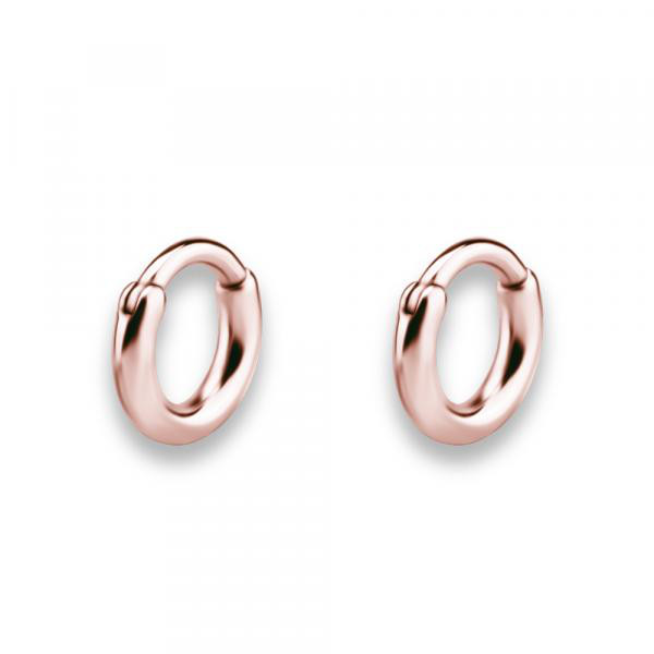 ROSE GOLD PVD SS316L HOOPS