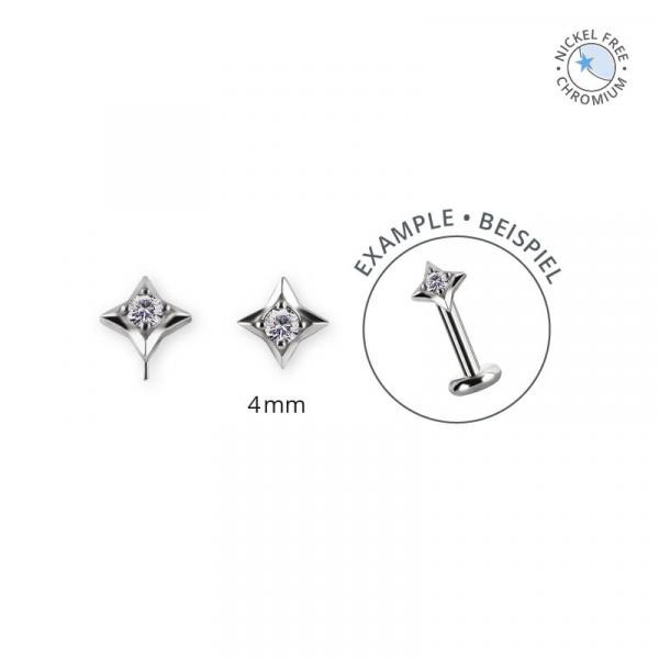 CoCr NF THREADLESS ATTACHMENT SET W. PREMIUM ZIRCONIA