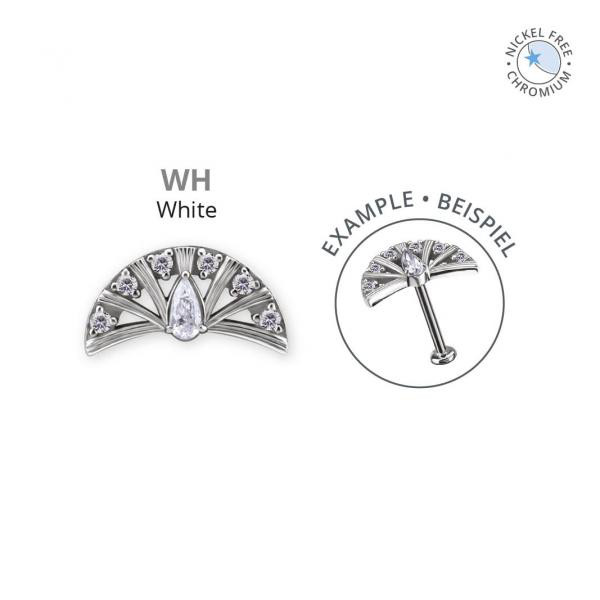 CoCr NF THREADLESS FAN ATTACHMENT SET W. PREMIUM ZIRCONIA