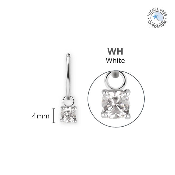 CoCr NF IMPERIAL CUT CHARMS FOR HINGED SEGMENT RINGS