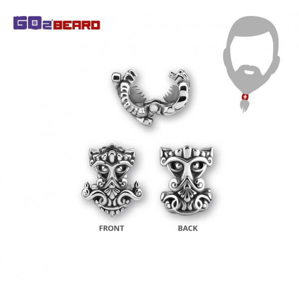 SS316L BEARD BEADS