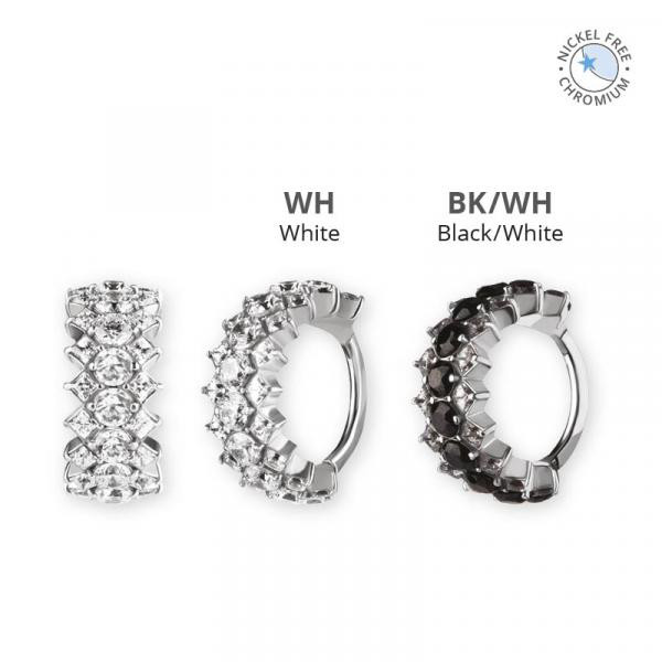 CoCr NF HINGED SEGMENT RING SET W. PREMIUM ZIRCONIA