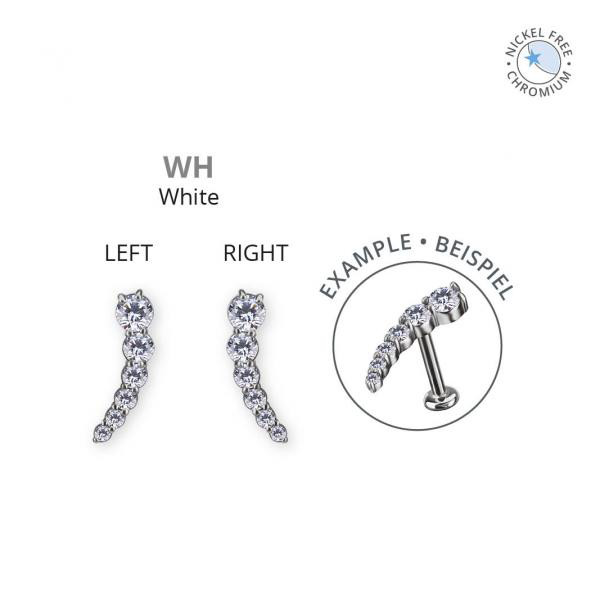 CoCr NF THREADLESS CRESCENT ATTACHMENT SET W. PREMIUM ZIRCONIA