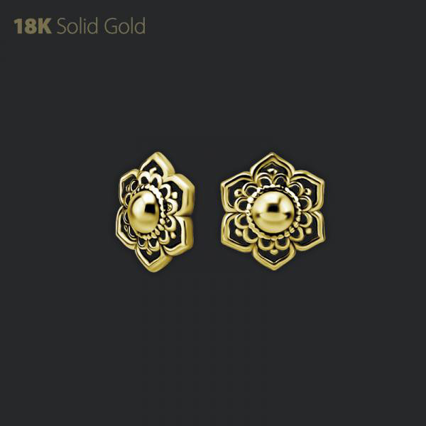 18K GOLD FLOWER MICRO ATTACHMENT