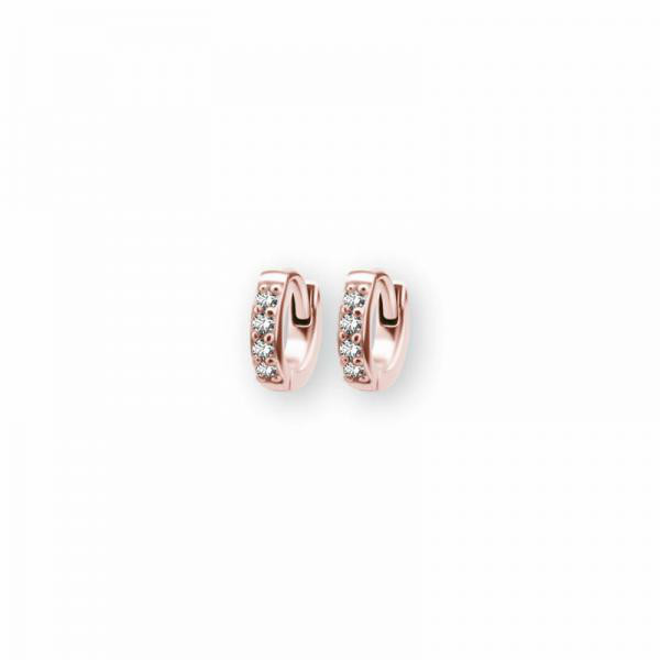 ROSE GOLD PVD SS316L EAR HOOP (PAIR)
