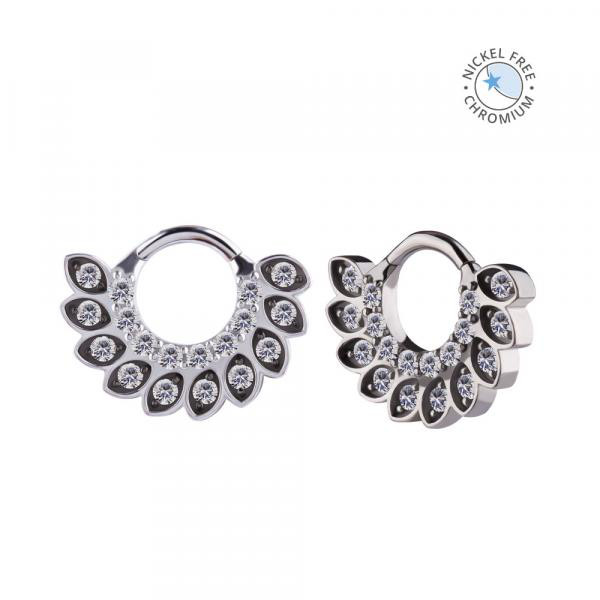 CoCr NF HINGED SEGMENT RING SET W. PREMIUM ZIRCONIA