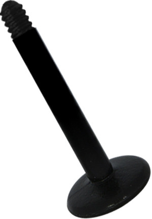 BLACK PVD TITANIUM LABRET PINS